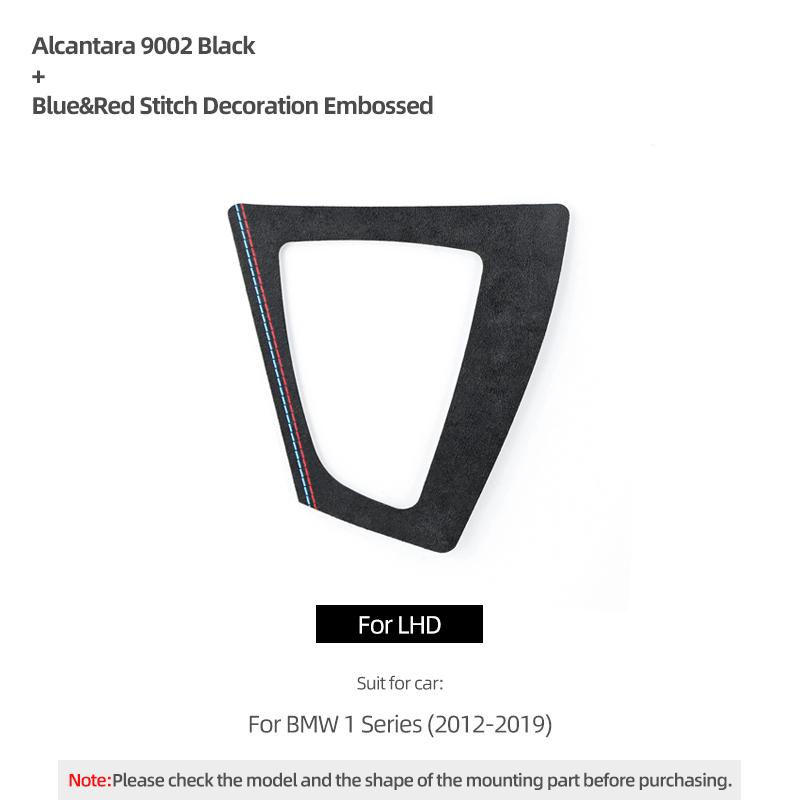 TPIC Carbon Fiber For BMW F20 F21 1 Series 2012-2019 Car Gear Shift Panel Trim Stickers Interior Tuning Auto Decor Accessories