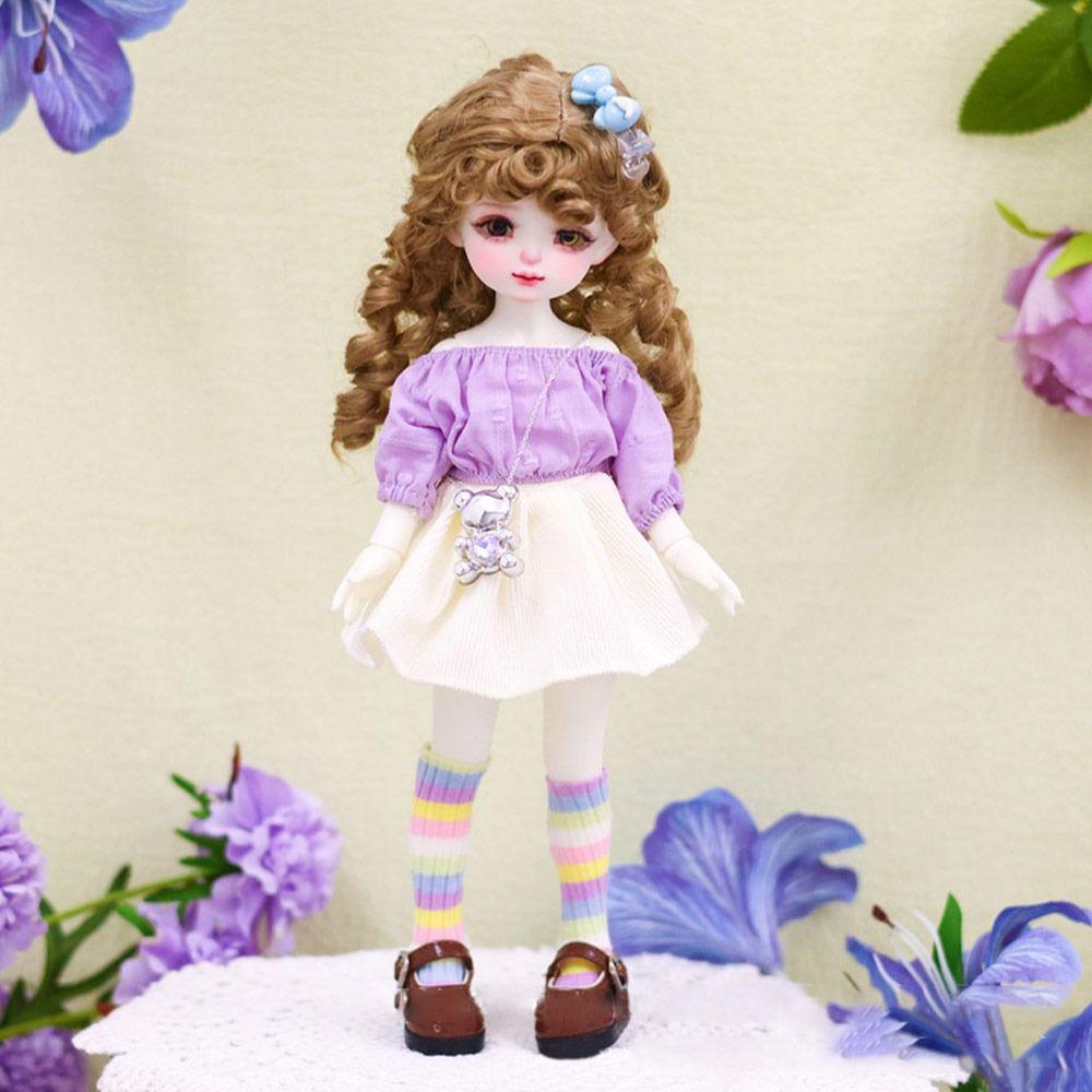 Красивая кукла BJD 1/6 Дрес DIY Кукла Переодевание Повседневная 30 см Одежда для куклы  (Никаких кукол и обуви)