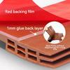 1M Waterproof Seal Strip Windbreak Draft Stopper Door Bottom Guard Door Draft Excluder Strip Self Adhesive Tape Bottom Strips