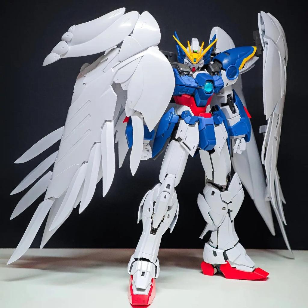 7703 Модель для сборки Mecha MG Wing Zero Ver.Ka в масштабе 1/100 с коробкой DIY Коллекционная игрушка Подарок для мальчиков Любителям хобби