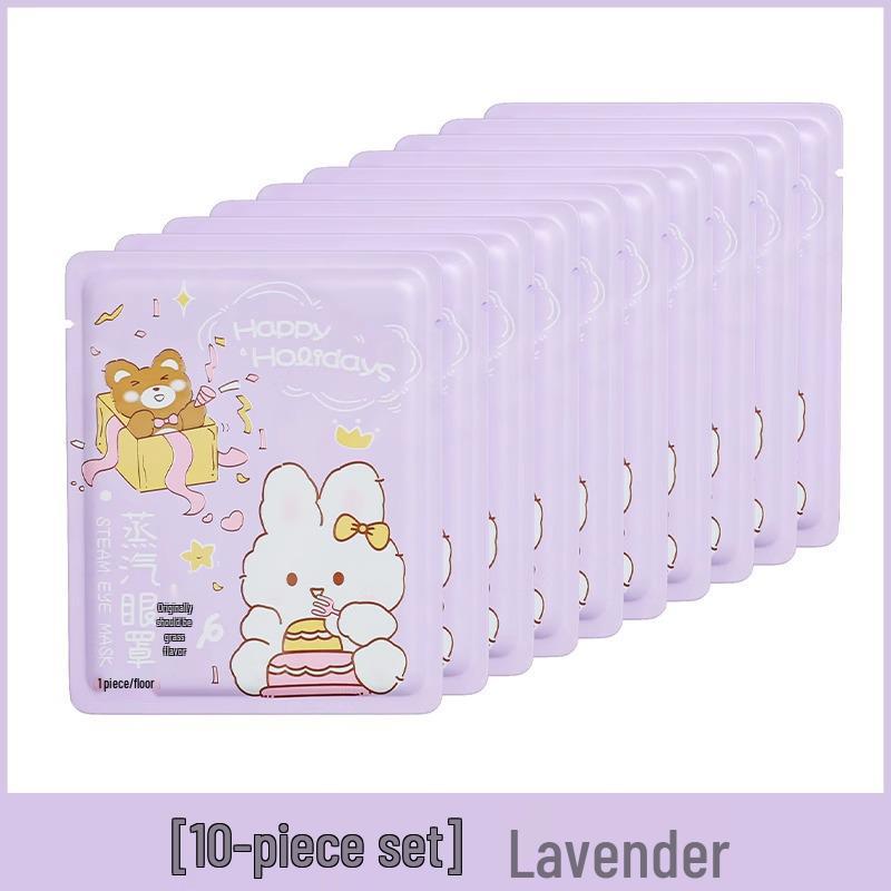 Согревающая паровая маска для глаз для сна и снятия усталости