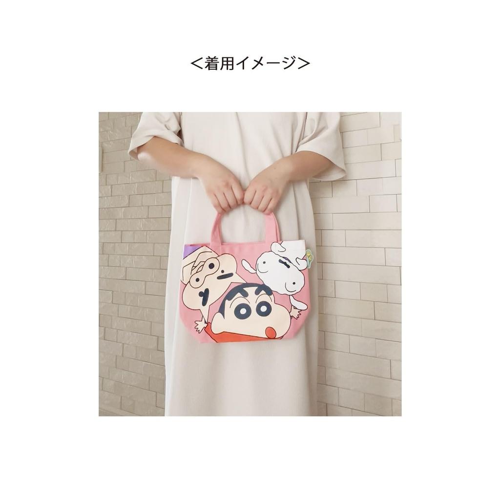Crayon Color Gusseted Shin-chan [Lunch Bag] Bag/Trio