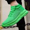 Мужские повседневные кроссовки на шнуровке, вулканизированная обувь для спортзала, белая мужская обувь, модная дышащая обувь для ходьбы из сетки, плоская обувь, кроссовки Hombres