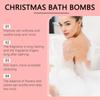 Christmas Color Bath Ball Bubble Bath Moisturizing Long-lasting Plant Cleaning Colorful Bath Ball