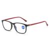 Vintage Round Frame Reading Glasses Men And Women Blue Light Blocking Presbyopia Glasses Ultra Lightweight Full Frame Eyeglasses