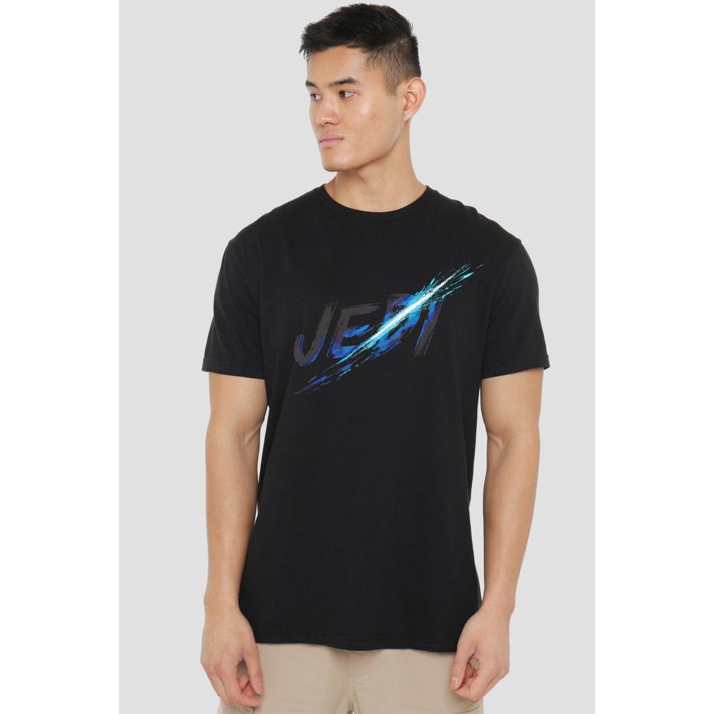 Star Wars Mens Jedi Obi Wan Kenobi Slash T-Shirt