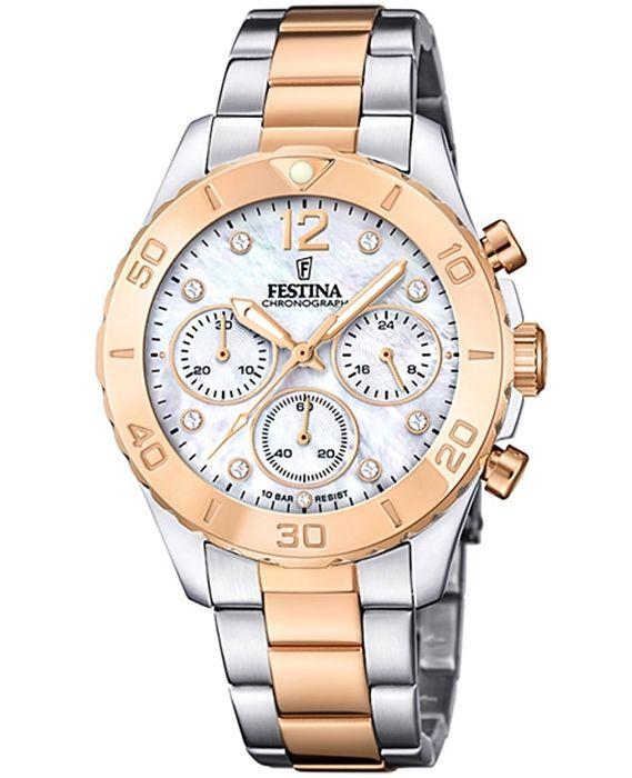 Montre - Festina - F20605/1 - 39mm - Acier Inoxydable - Chronographe - Chic