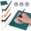 Craft Cutting Tool 360-degree Rotating Blade Craft Knife Stainless Steel Cutter Pen