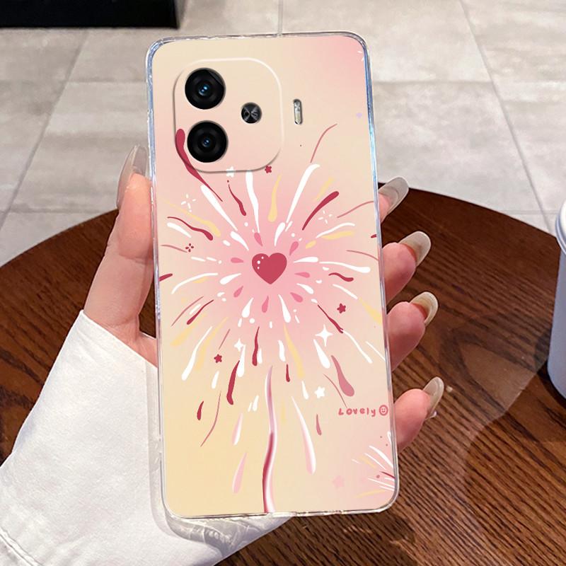 Cases For Vivo IQOO Z9 Turbo Turbo+ Shell Capa Clear Silicone Jelly Soft TPU Back Cover For IQOO Neo 10R Vivo Y200 GT Phone Case