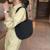 Casual Large-capacity Cotton Thread Woven Bag, New Openwork Straw Bag, Lazy Style Shoulder Bag, Vacation Beach Bag, Women's Bag