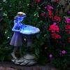 Outdoor Garden Fairy Angel Resin Solar Light Ornament