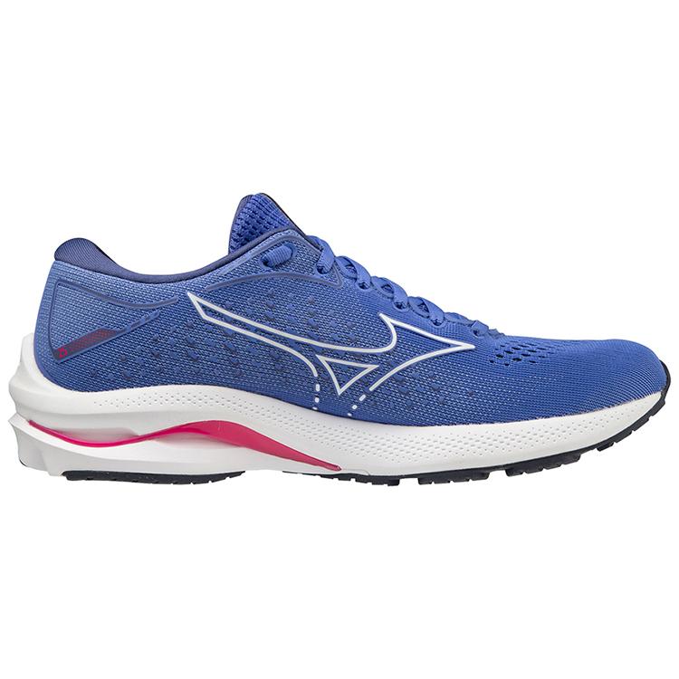 Mizuno Wave Rider 25 'Синий Розовый' Женские J1GD210300