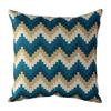 Luxurious Resistant Scatter Waist Throw Pillow Case With Timeless Geometric Design