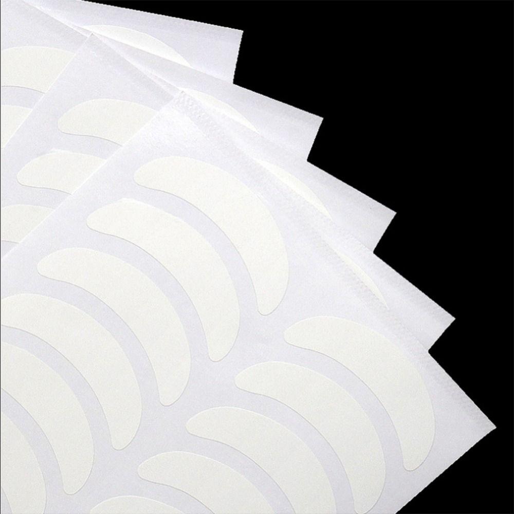 100Pcs/set Natural Eye Lashes Eyelash Extension Patches White Eyelashes Paper Adhesive Tape