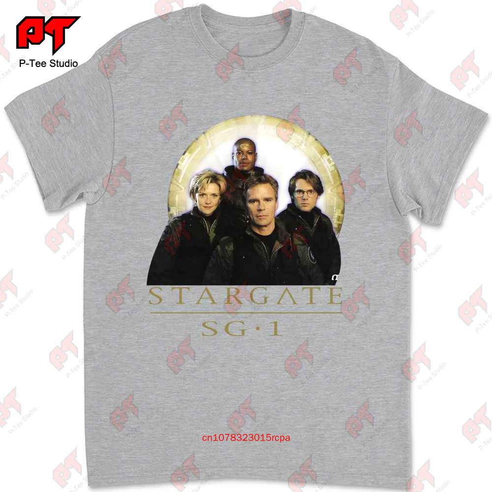 Stargate Sg1 Team Sci-Fi Tv Alien Show T-shirt WQUB