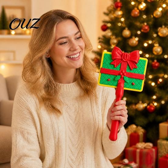 Decorative Winter Celebration Accessory 3D Printed Christmas Tap to Pay Wand, Contactless Payment Card Holder Festive Magical Wand for Shopping Magic