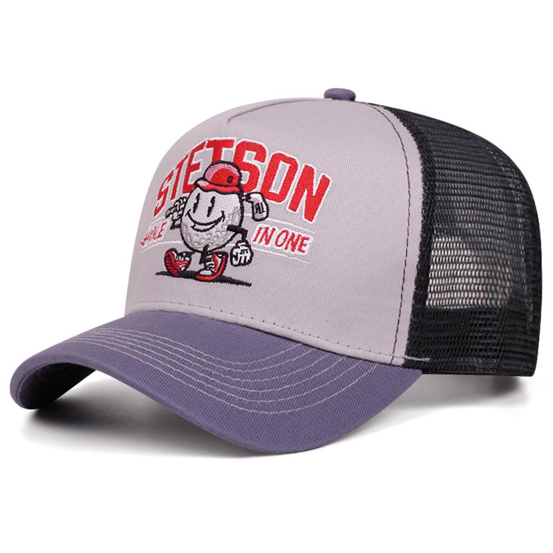 Креативная новая сетчатая кепка Stetson Снеговик Тракерная кепка Для улицы Велосипеда Защита от солнца Кепка для скейтборда Ежедневные поездки Бейсболка Унисекс