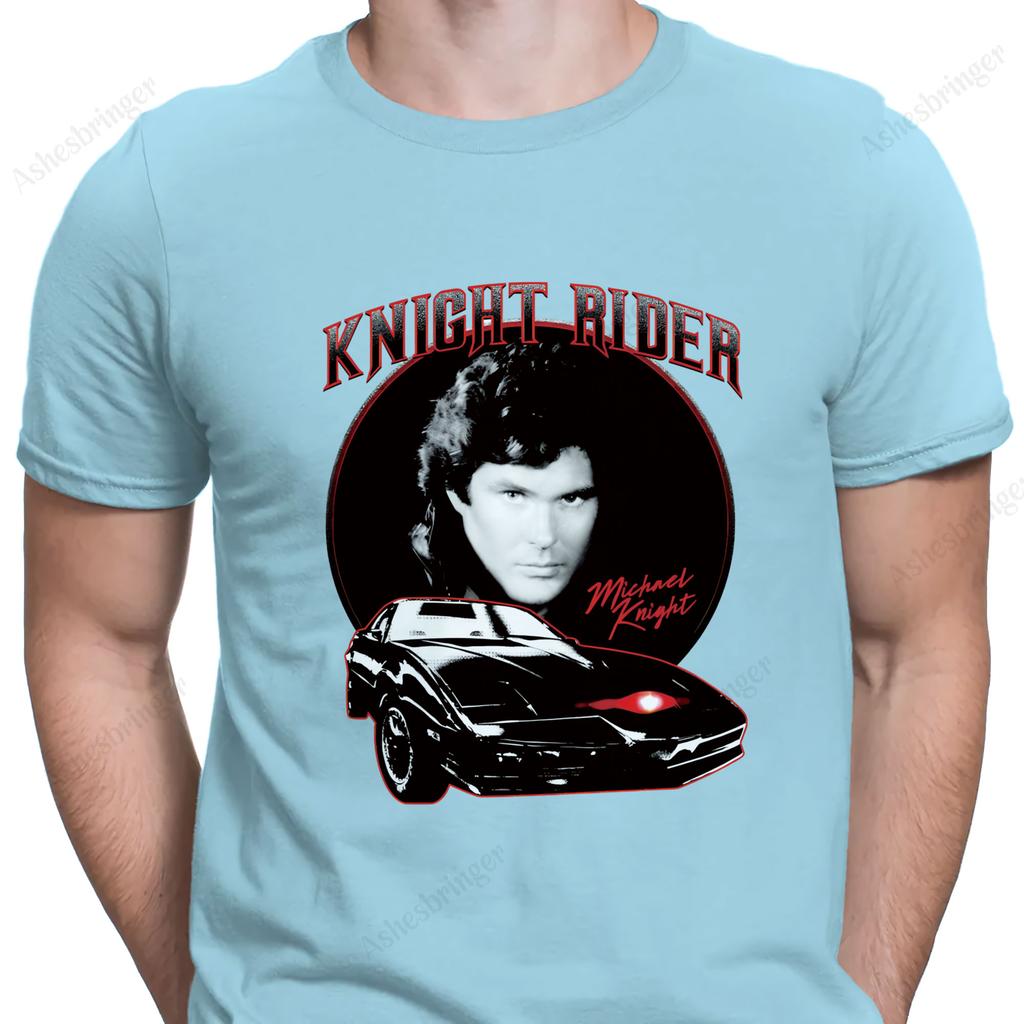 Футболка с графикой Рыцарь дорог Майкл Найт, уличный повседневный стиль, футболка для мужчин и женщин