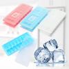 Plastic Reusable Kitchen DIY Ice Cube Box Ice Making Mould Ice Lattice Ice Storage Box