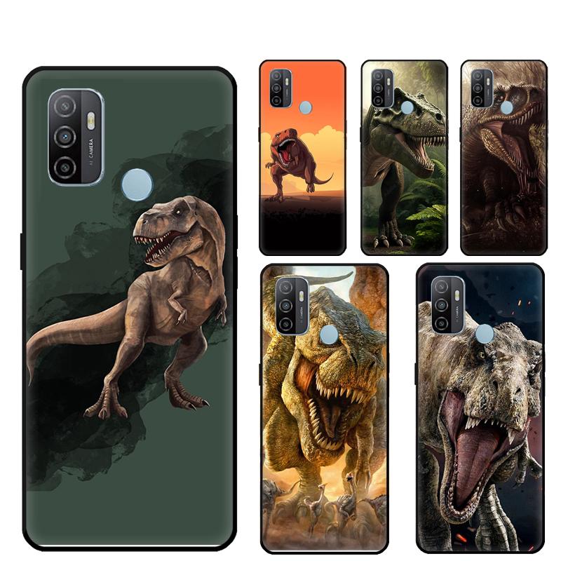 Tyrannosaurus T Rex Dinosaur Case For Oppo A98 A78 A79 A18 A38 A58 A40 A60 A80 A16 A76 A96 A15 A74 A94 A54 A17 A77 Cover
