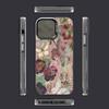 Oil painting flower butterfly pattern phone case suitable for iPhone 17 16 15 14 13 12 11 Pro/Max/Plus anti drop and shockproof