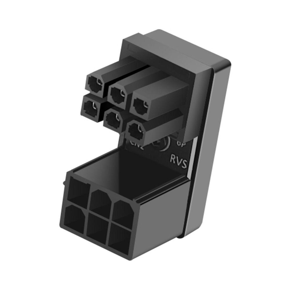 180 Degree Angle ATX GPU VGA PCIe PCIe 8 Pin Adapter Graphics Card Connector 180 Degree Angle Connector Graphics Power Adapter
