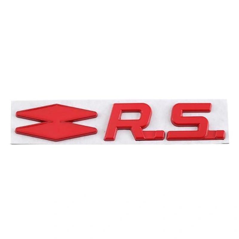 3D Металлические Наклейки Логотип Значок Эмблема GT RS Line Для Renault Logan Clio Megane 2 3 4 Kangoo Koleos Captur Twingo Duster