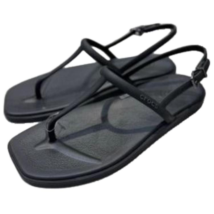 Crocs Comfortable Simple Casual Slide Sandals Women Sandals Black 209793-001