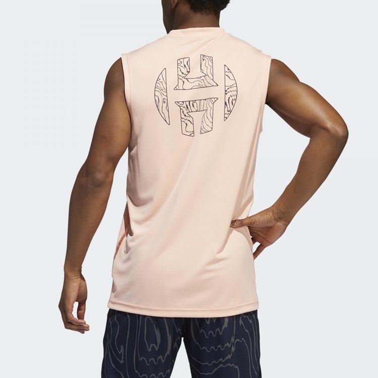 Adidas Basketball Jerseys Men's Light Pink Moderate Straight Fit ED5031