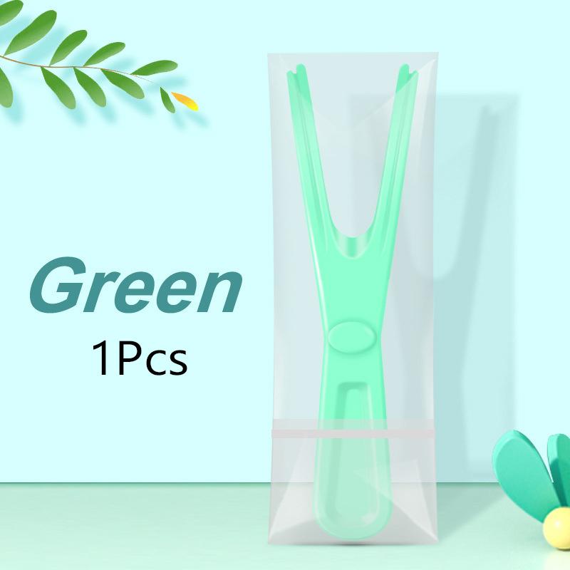 1/5 шт. Y-образная пластиковая стойка для зубной нити, многоразовый держатель для зубочисток, инструмент для чистки зубов без зубной нити, гигиена полости рта, зубочистка