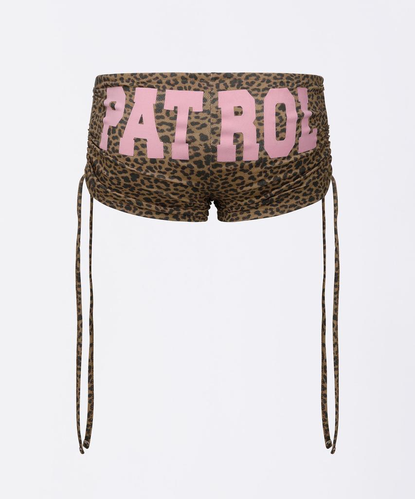 SCULPTOR Patrol Micro Shorts Classic Leopard