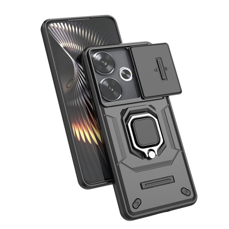 Для Xiaomi Poco F6 5G чехол противоударный подставка магнит бронированный телефон чехлы для Poco F6 F 6 6F PocoF6 5G 6.67" задняя крышка Fundas