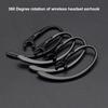 6/7/8/9mm 360 Degree Rotatable Anti-falling Ear Hook Clip Earphone Accessory