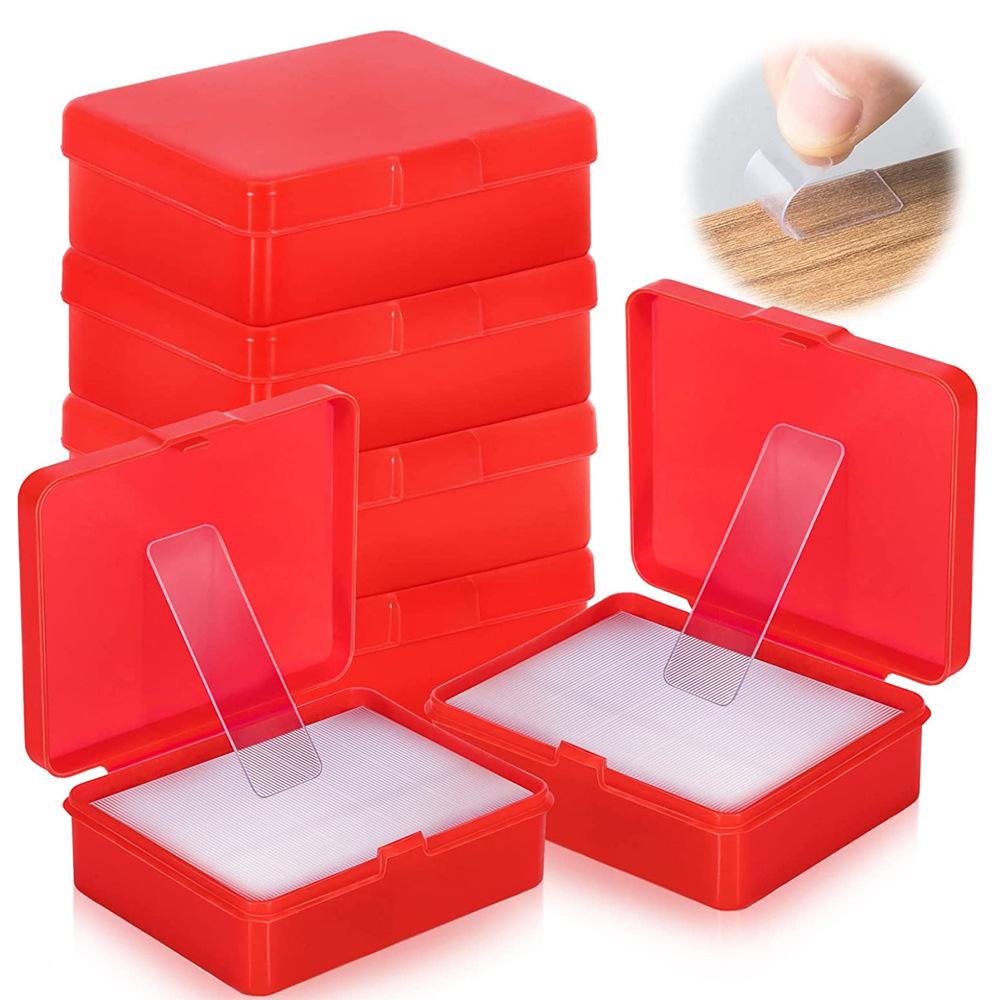 180/360/60 шт. прозрачные наклейки на стену, двусторонняя клейкая лента, немаркая лента, водонепроницаемая нанопрозрачная лента для лица, товары для дома