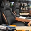 All-Season Leather Seat Covers for BYD Han L 2025 Model - Universal Fit