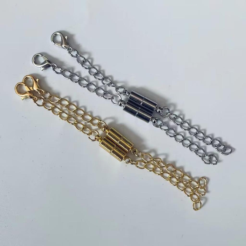 Стильные удлинители для ожерелья и браслета, цепочки регулируемой длины, металлический сплав, удлиняющие цепочки, аксессуар