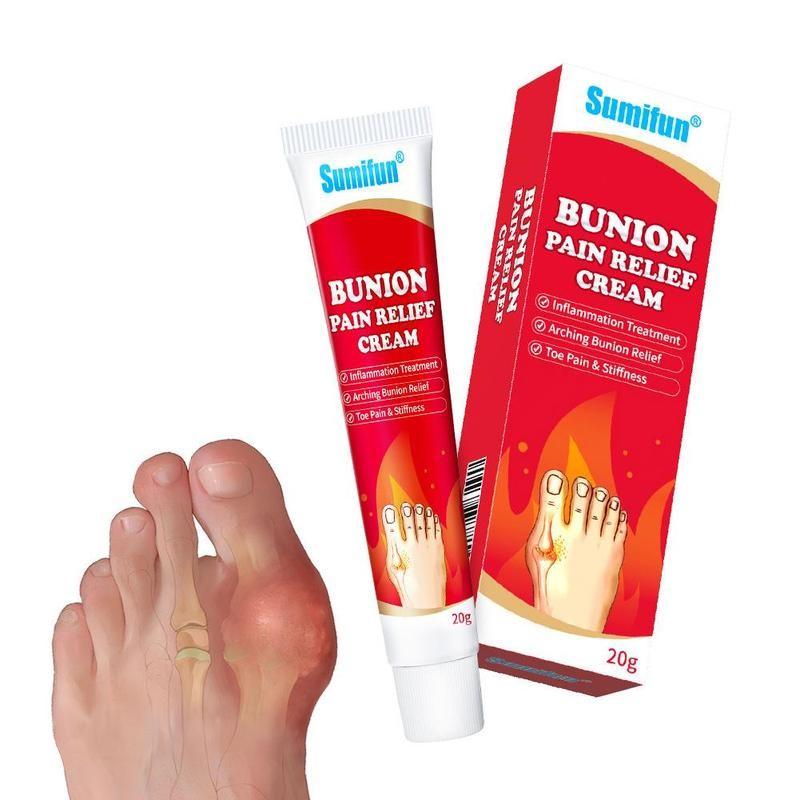 20g Bunion Gout Pain Relief Ointment Toe Joint Valgus Corrector Cream Bunion Toe Relief Care Sports Support Cream Therapy