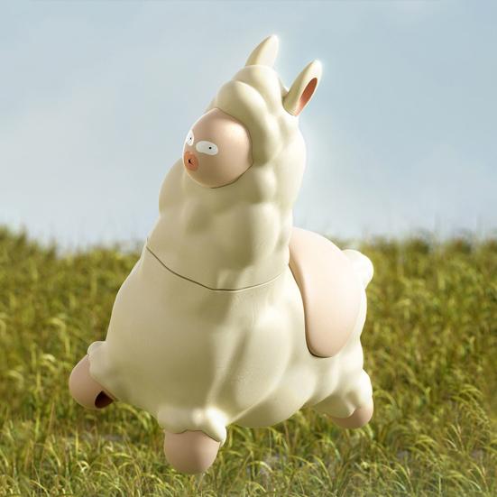 Игрушка-распылитель для воды в виде альпаки, интерактивный разбрызгиватель для детей, милая игрушка для игр с водой в форме альпаки, детская игра с водой на открытом воздухе