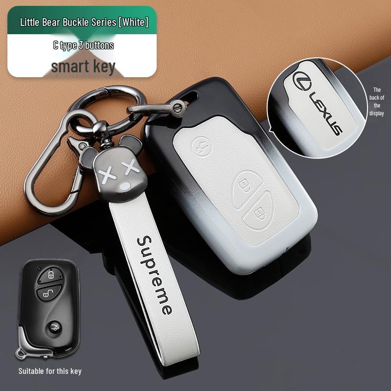 Premium Lexus Key Cover for ES200, RX300, NX200; Fits in Bags for Men & Women