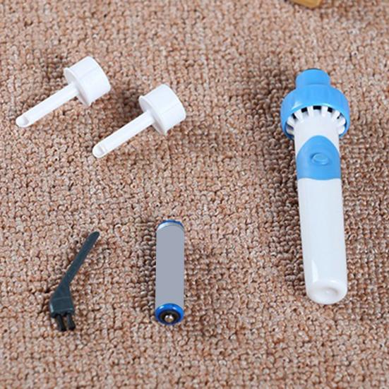 Электрический очиститель ушной серы, портативный набор для чистки ушей с 2