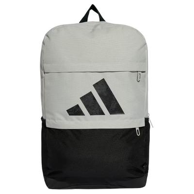 Рюкзак полиэстеровый унисекс серый и черный Adidas JJ1191