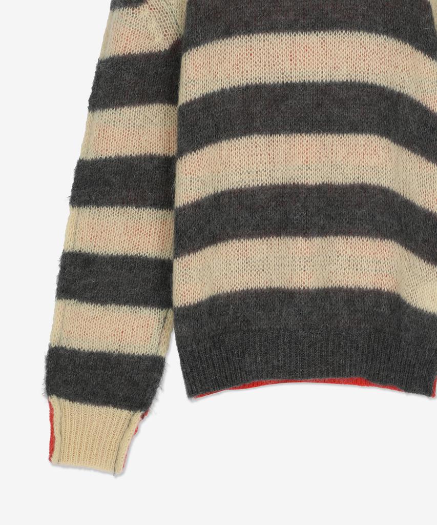 MARNI Striped Sweater - Black:White / Gcmg0204Q0Ufu185Mxn38