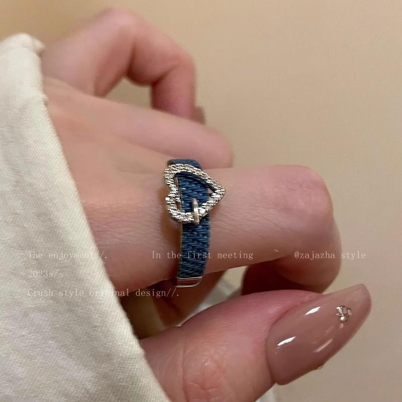 Кольцо с жемчугом, цирконом и бабочкой, женское, нишевое, с чувством высокого класса, легкая роскошь, парное кольцо для пары, темпераментное, открытое кольцо