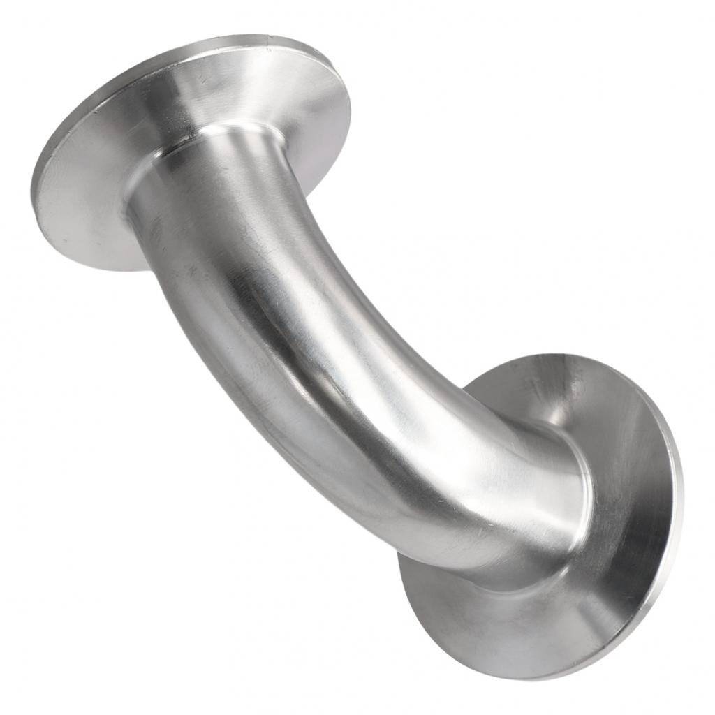 Совместимый с Tri Clamp санитарный угловой фитинг с соединением под прямым углом