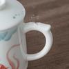 Mr. Nanshan Ceramic Tea Mug with Lid and Infuser