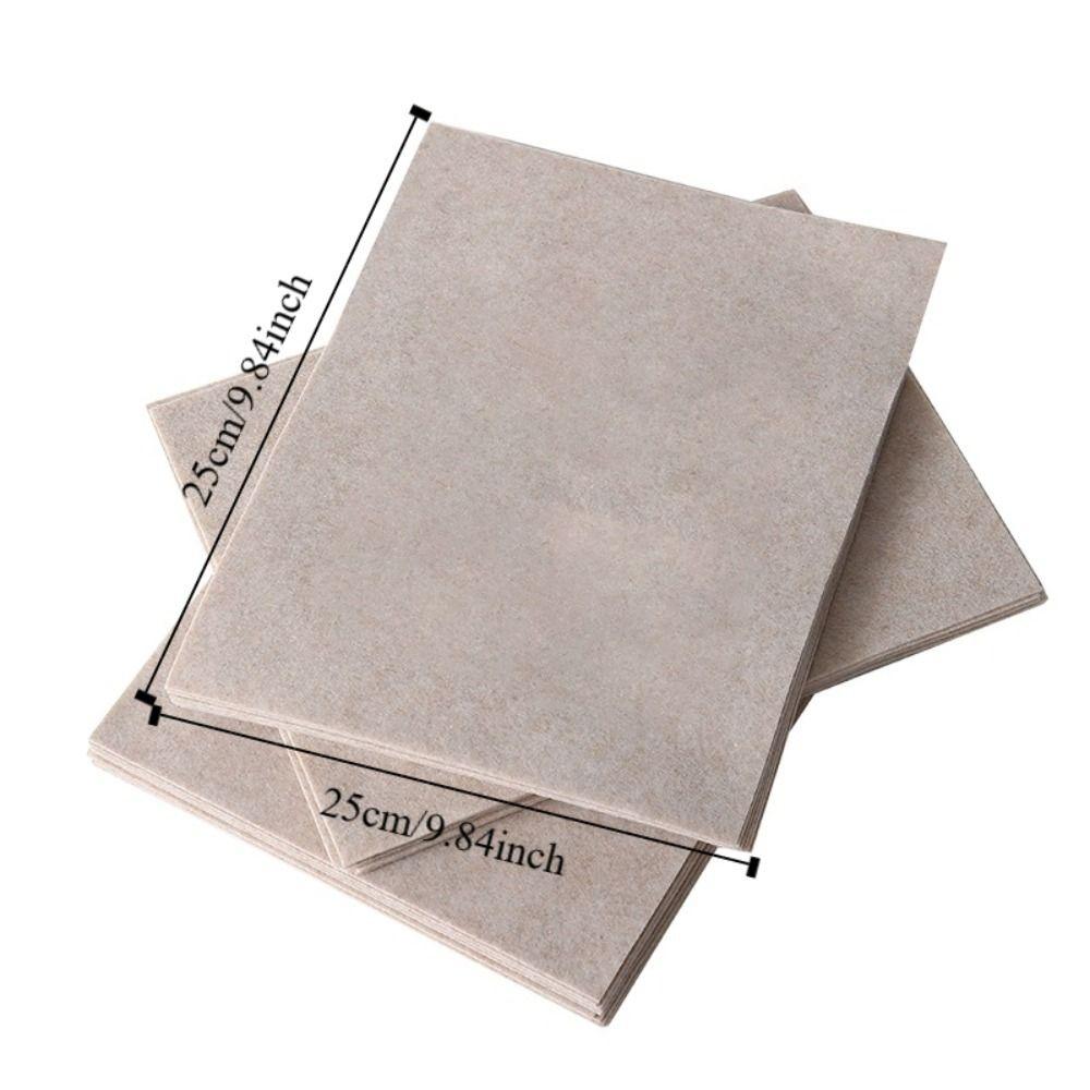 5 пакетов Впитывающая масло мочалка из растительного волокна Тряпка Впитывающая квадратная Кухонное чистящее полотенце Антипригарная Экологически чистая