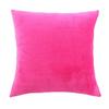 Short Plush Pillow Case Sofa Chair Throw Pillow Cover Home Decorative Cushion Cover