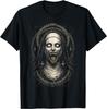 Creepy Dark Nun Horror Gothic Unholy Aesthetic Demon T-Shirt