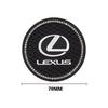 2Pcs Car Silicone Coaster Pad Non-Slip Water Cup Holder For Lexus RX300 IS200 IS250 ES350 Ct200h UX250h NX300h RX350 ES300h LBX