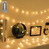 LED Light String Fairy Bubble Ball Light Festive Light Garland USB Plug Indoor Christmas Wedding Outdoor Garden Decoration